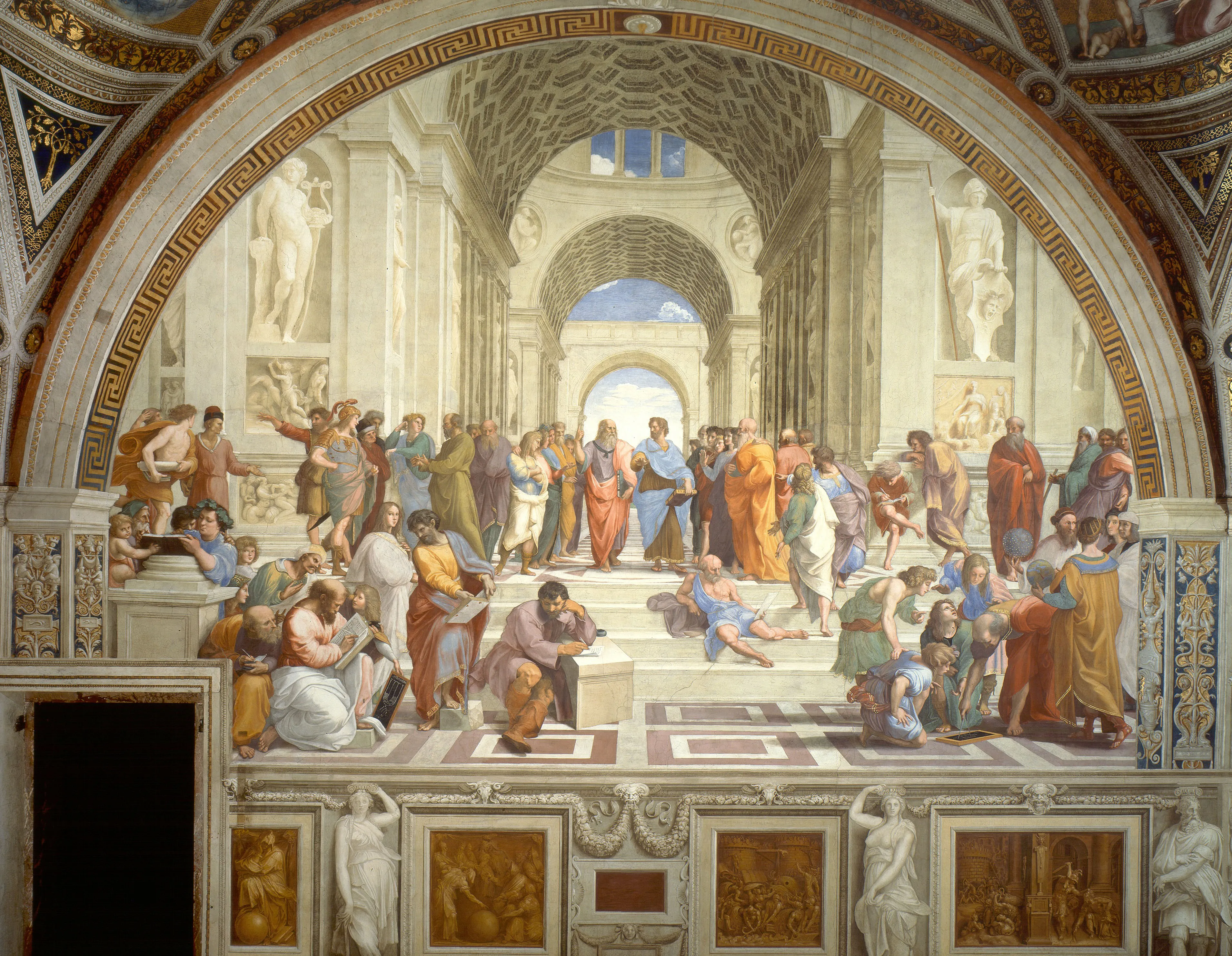 The School of Athens; Raphael (~1510)